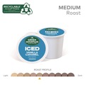 Coffee | Green Mountain Coffee 5000359623 Brew Over Ice Coffee K-Cups - Vanilla Caramel (24/Box) image number 3