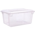 Food Trays, Containers, and Lids | Carlisle 1062307 StorPlus 18 in. x 26 in. x 12 in. 16.6-Gallon Polycarbonate Food Storage Container - Clear image number 2