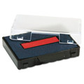 Stamps & Stamp Supplies | Trodat P5460BR T5460 1.38 in. x 2.38 in. Professional Replacement Ink Pad for Trodat Custom Self-Inking Stamps - Blue/Red image number 0