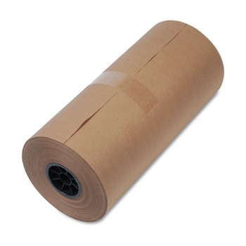 MAILING PACKING AND SHIPPING | Universal UFS1300015 18 in. x 900 ft. High-Volume Wrapping Paper - Brown Kraft