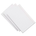 Flash Cards | Universal UNV47215 3 in. x 5 in. Index Cards - Ruled, White (500/Pack) image number 2
