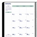 Notebooks & Pads | Blueline C1512.81T 16-Month: Sept 2025 to Dec 2026 11 in. x 9.06 in. Plan and Link Monthly Planner - Black Cover image number 3
