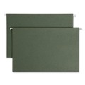 File Folders | Smead 64339 1 in. Capacity Legal Size Box Bottom Hanging File Folders - Standard Green (25/Box) image number 0