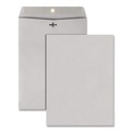 Envelopes & Mailers | Quality Park QUA38590 Clasp Envelope, #90, Square Flap, Clasp/gummed Closure, 9 X 12, Executive Gray, 100/box image number 0