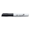 Washable Markers | BIC GDEM11 BLK Intensity Low Odor Chisel Tip Dry Erase Marker - Broad/Black (1-Dozen) image number 1