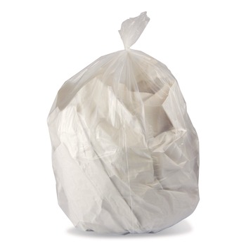 Heritage H9250SC Linear Low-Density Can Liners 56 gal 1.1 mil 46-in x 50-in Clear 100/Carton