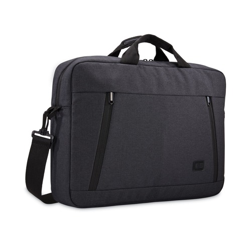Office Accessories | Case Logic 3204653 Huxton 16.3 in. x 2.8 in. x 12.4 in. Laptop Attache for 15.6 in. Devices - Black image number 0