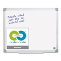 White Boards | MasterVision MA0300790 Earth Silver 36 in. x 24 in. Easy Clean Dry Erase Boards - White Surface/Satin Aluminum Frame image number 5