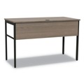 Office Desks & Workstations | Linea Italia LITUR601NW Urban Series 59 in. x 23.75 in. x 29.5 in. Workstation - Natural Walnut image number 1
