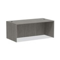 Office Desks & Workstations | Alera ALEVA217236GY 71 in. x 35.5 in. x 29.63 in. Valencia Series Straight Front Desk Shell - Gray image number 0