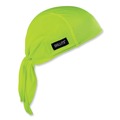 Safety & First Aid | Ergodyne 12476 Chill-Its 6615 One Size Fits Most High-Performance Bandana Doo Rag with Terry Cloth Sweatband - Lime image number 0