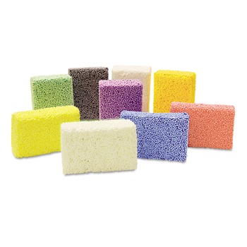 Creativity Street PAC9651 36 Squishy Foam Blocks Classpack - 9 Assorted Colors