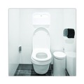 Paper & Dispensers | Boardwalk BWKKD100 16 in. x 3 in. x 11.5 in. Toilet Seat Cover Dispenser - White (2/Box) image number 7