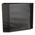 Binders | Universal UNV20998 11 in. x 8.5 in. 5 in. Capacity 3 Rings Slant-Ring View Binder - Black image number 1