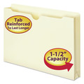 File Folders | Smead 76540 2-Ply Straight Tab Legal Size Manila File Jackets - Manila (50/Box) image number 2