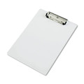 Clipboards | Saunders 21565 0.5 in. Clip Capacity Holds 8.5 in. x 11 in. Sheets Acrylic Clipboard - Clear image number 0