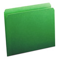 Just Launched | Smead 12110 Colored File Folders with Reinforced 1/3-Cut Top Straight Tabs - Letter, Green (100/Box) image number 0