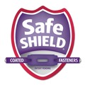 File Folders | Smead 19981 2 in. Expansion SuperTab Pressboard Fastener Folders with Two SafeSHIELD Fasteners - Legal Size/Gray-Green (25/Box) image number 4