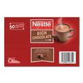  | Nestle 12098978 0.71 oz. Hot Cocoa Mix Packets - Rich Chocolate (50/Box, 6 Box/Carton) image number 3
