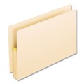 File Folders | Pendaflex 22823 5.25 in. Expansion Legal Size Drop Front Shelf File Pockets with Rip-Proof-Tape Gusset Top - Manila (10/Box) image number 1
