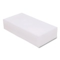 Sponges & Scrubbers | Boardwalk 96157-M-BWK 2.5 in. x 4.5 in. x 1 in. Eraser Pads - White (6 Packs/Carton) image number 3