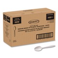 Cutlery | SOLO S6OW Style Setter Medium Weight Polypropylene Teaspoon Cutlery - White (1000/Carton) image number 0