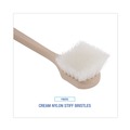 Cleaning Brushes | Boardwalk BWK4420 20 in. Nylon Fill Long Handle Utility Brush - Tan image number 3
