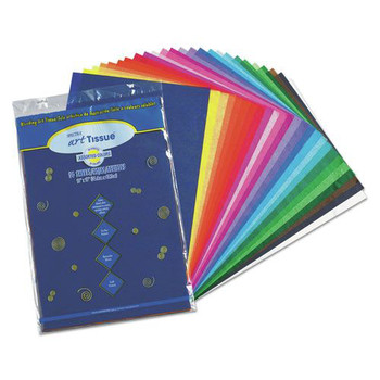 OFFICE AND OFFICE SUPPLIES | Pacon P0058520 23 lbs. Tissue Weight 12 in. x 18 in. Spectra Art Tissue - Assorted (50/Pack)