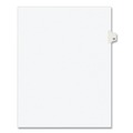 Dividers & Tabs | Avery 01056 11 in.x 8.5 in. 10-Tab Avery Style 56 Preprinted Legal Exhibit Side Tab Index Dividers - White (25/Pack) image number 0
