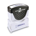 Stamps & Stamp Supplies | ACCUSTAMP2 035572 1.63 in. x 0.5 in. ORIGINAL Pre-Inked Shutter Stamp - Blue image number 0