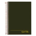 Notebooks & Pads | Ampad 20-801R (100) 7 in. x 5 in. Sheets 1-Subject Medium/College Rule Gold Fibre Personal Notebooks - Classic Green Cover image number 0