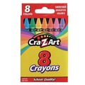 Arts & Crafts Supplies | Cra-Z-Art 1021248 Crayons - Assorted Colors (8/Pack) image number 0
