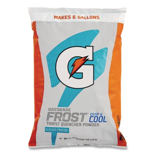 Beverages & Drink Mixes | Gatorade QUA33676 51 oz. Packet Original Powdered Drink Mix - Glacier Freeze (14/Carton) image number 0