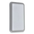 Food Trays, Containers, and Lids | GEN 15PWH 14.44 in. x 7.88 in. x 1.37 in. #15P Meat Trays - White (200/Carton) image number 1