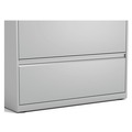 Office Filing Cabinets & Shelves | Alera 25490 36 in. x 18.63 in. x 40.25 in. 3 Legal/Letter/A4/A5 Size Lateral File Drawers - Light Gray image number 3