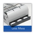 Staple Punches | Swingline A7074650B 160-Sheet Antimicrobial Protected Adjustable 2-To-3 9/32 in. Hole Punch - Putty/Gray image number 5