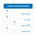 Copy & Printer Paper | Hammermill 10226-9 Colors 20 lbs. 8.5 in. x 11 in. Print Paper - Lilac (500/Ream) image number 2
