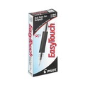 Pens | Pilot 32010 EasyTouch Medium 1 millimeter Stick Ballpoint Pen - Black Ink/Clear/Black Barrel (1-Dozen) image number 2