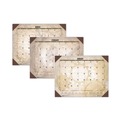Back to School Sale | House of Doolittle 157 22 in. x 17 in. 12-Month (Jan-Dec) 2026 Recycled Vintage Desk Pad Calendar - Vintage Artwork/Sepia Sheets/Brown Corners image number 0