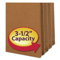 File Folders | Smead 74088 3.5 in. Expansion Legal Size Redrope Drop Front File Pockets with 2/5-Cut Guide Height Tabs (25/Box) image number 5