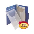 File Folders | Smead 68191 Letter/Legal Size 2-Hole Punched Poly Expanding Jackets - Clear (24/Box) image number 3