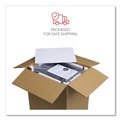 Office Carts & Stands | Alera ALEPBFFCH 14.96 in. x 19.29 in. x 27.75 in. 2 Legal/Letter-Size File Drawers Left or Right File Pedestal with Full-Length Pull - Charcoal image number 5