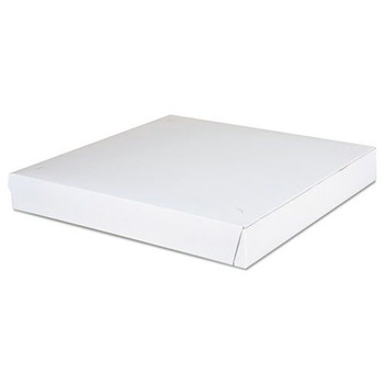 SCT SCH 1465 14 in. x 14 in. x 1.88 in. Paper Lock-Corner Pizza Boxes - White (100/Carton)