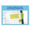 Dividers & Tabs | Avery 74757 2 in. x 1.5 in. 1/5-Cut Standard Ultra Tabs Repositionable Tabs - Assorted Colors (48/Pack) image number 6