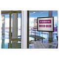 Office Presentation Supplies | Durable 476801 8.5 in. x 11 in. DURAFRAME Sign Holder - Black Frame (2/Pack) image number 10