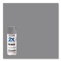 Painting | Rust-Oleum 334017 Painter's Touch 12 oz. Aerosol Can 2X Ultra Cover Spray Paint - Flat Gray image number 2