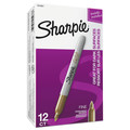 Permanent Markers | Sharpie 1823887 Fine Bullet Tip Metallic Fine Point Permanent Markers - Gold (1-Dozen) image number 0