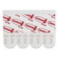 Packing Tapes | Command 17024-48ES 0.63 in. x 1.75 in. Removable Poster Strips Value Pack Holds Up to 1 lbs. - White (48/Pack) image number 1