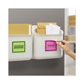 Labels | Avery 06482 3.33 in. x 4 in. High-Vis Removable Laser/Inkjet ID Labels with Sure Feed - Assorted Neon (72/Pack) image number 5