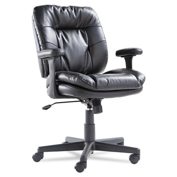  | OIF OIFST4819 16.93 in. - 20.67 in. Seat Height Executive Swivel/Tilt Chair Supports Up to 250 lbs. - Black